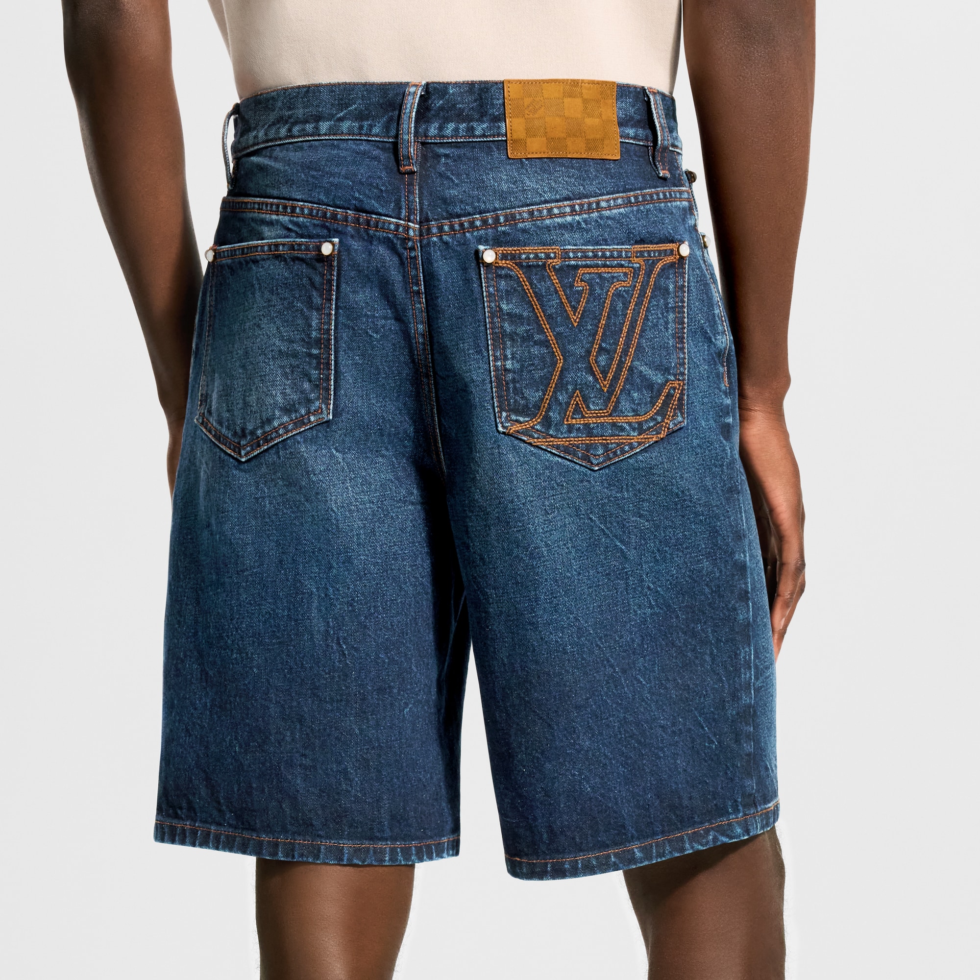 LV Denim Shorts - Ready-to-Wear | LOUIS VUITTON